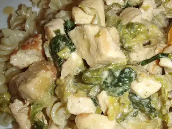 Rezept Poulet mit lattich oder bio bouquet zum testen