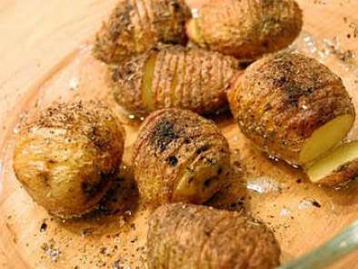 Rezept Hasselback - schwedische kartoffeln