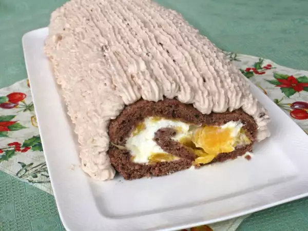 Rezept La bûche de noël