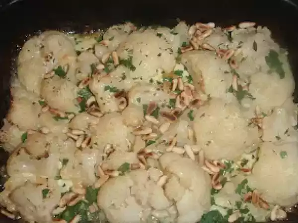 Rezept Überbackener blumenkohl mit taleggio-sauce