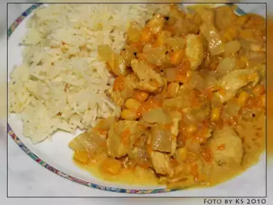 Rezept Orientalisches puten-curry