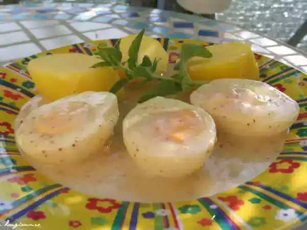 Rezept Senfeier nach oma's art