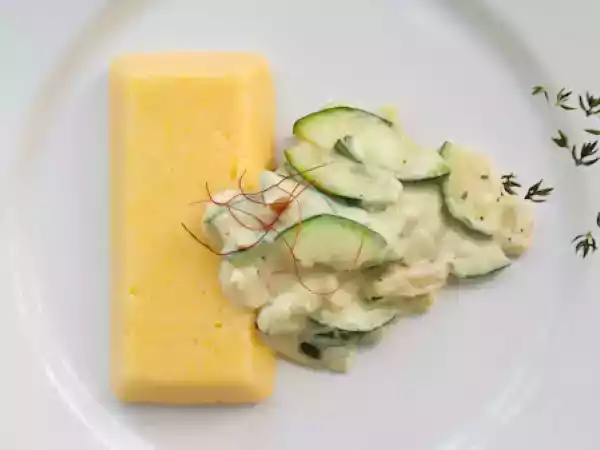 Rezept Polenta mit zucchini sauce