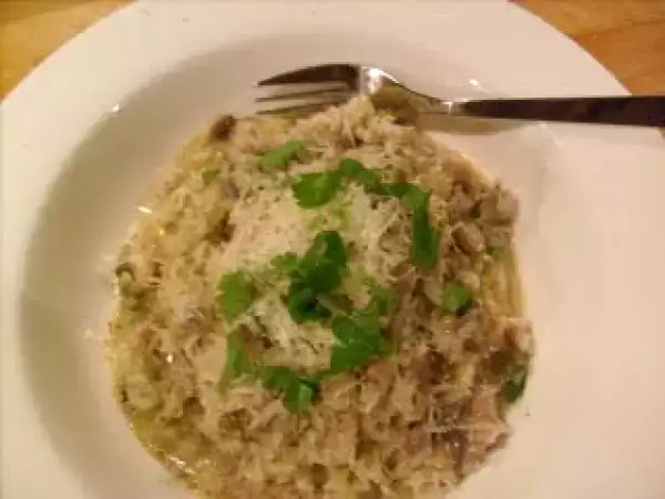 Rezept Am tag danach, resteverwertung durch entenrisotto