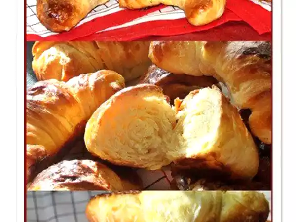 Rezept Butterhörnchen mit joghurt