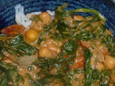 Rezept Spinat-kichererbsen-curry