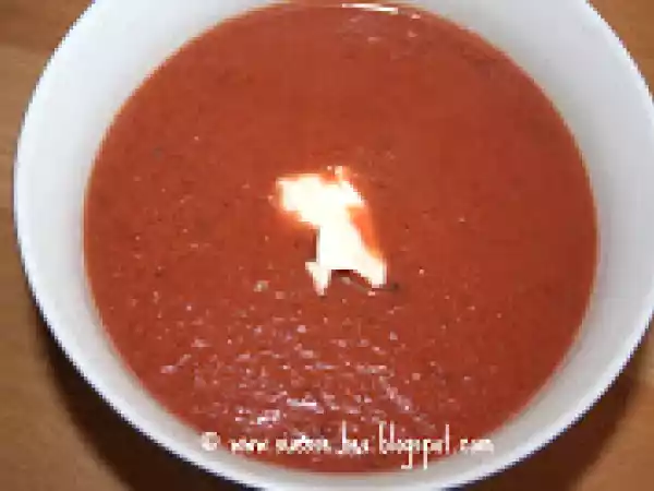 Rezept Rote beete-kokossuppe mit curry und äpfeln