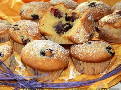 Rezept Heidelbeer-butter-muffins tutorial von lena
