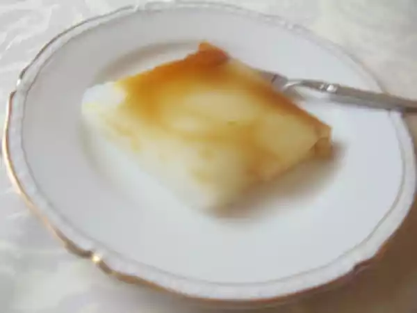 Rezept Aside-wasserpudding mit sirup (ohne milch und zucker)