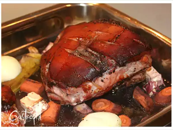 Rezept Spanferkelbraten ein braten zum dran laben