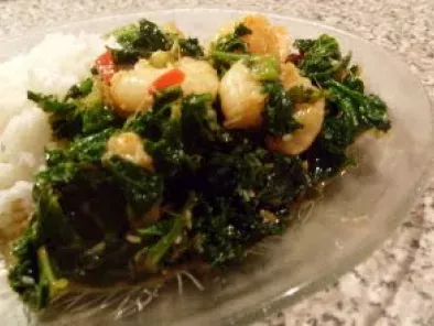 Rezept Grünkohl chinesisch - chinese curly kale