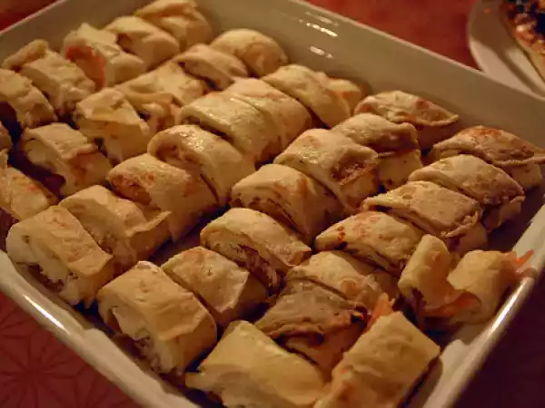 Rezept Kokos-lachsröllchen mit wasabi & radieschen