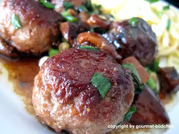 Rezept Jägerklößchen ohne jäger