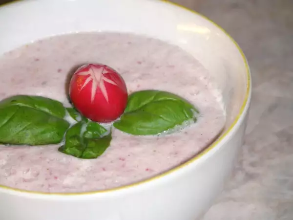 Rezept Blitzschnelle radieschen-suppe mit frischkäse
