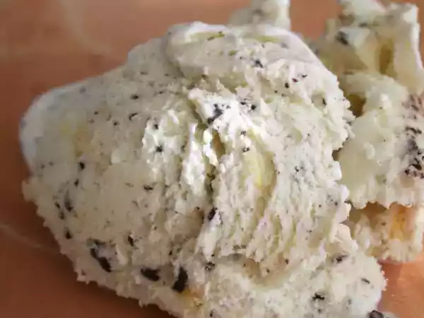 Rezept Orangen-schoko-eis