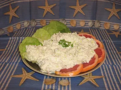 Rezept New year's caesar salad with turkey