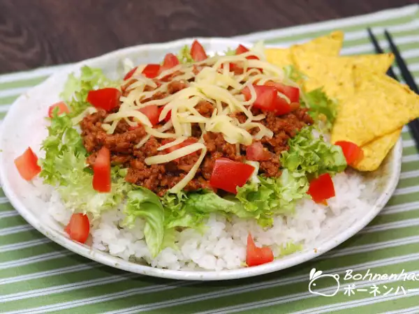 Rezept Tako raisu / taco rice