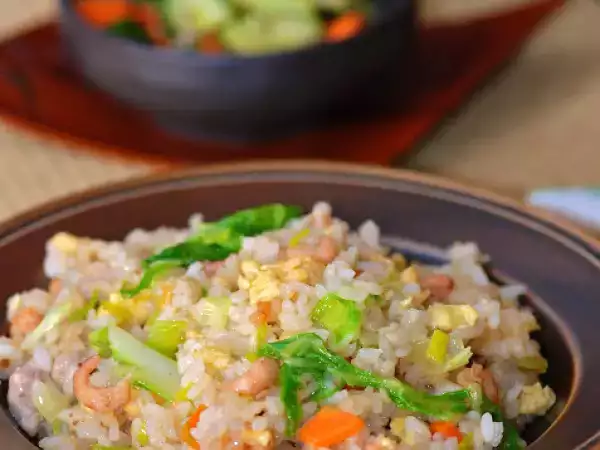 Rezept Chāhan / japanese fried rice