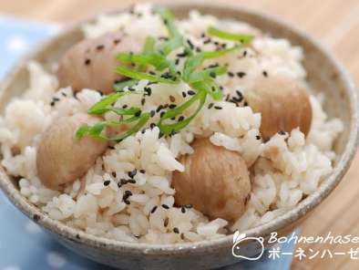 Rezept Kuri gohan / chestnut rice