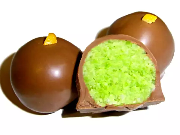 Rezept Lemon burfi trüffel mit natürlicher farbe aus der küche