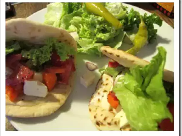 Rezept Fastfood: pitas mit griechischem innenleben