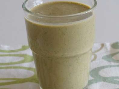 Rezept Chocolate banana (and through some spinach ... green) smoothie