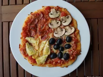 Rezept Immer wieder gut: pizza (quattro stagioni)