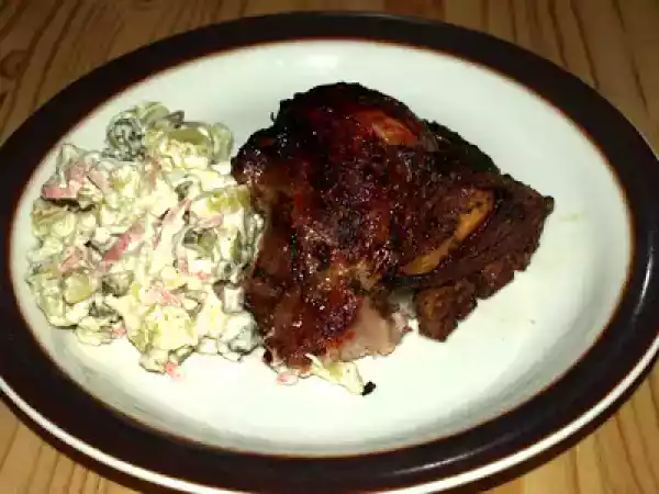 Rezept Vom webergrill - die schweineschaufel