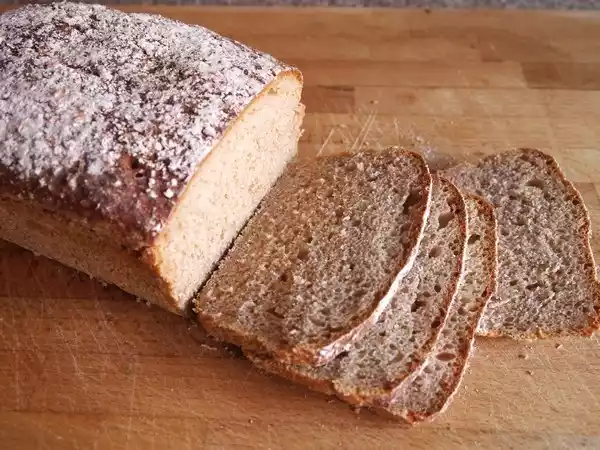 Rezept Frisches brot macht wangen rot.....