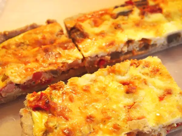 Rezept Geburtstagsschmankerl - ratatouille-quiche - blueberry muffins und eine unbekannte torte