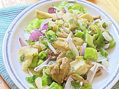 Rezept Köz patlıcan salatası / salat mit gegrillten auberginen