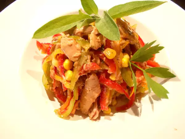 Rezept Scharfer thunfischsalat