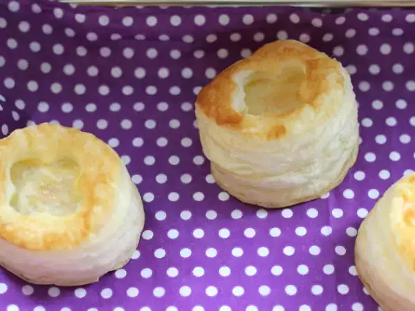 Rezept Blätterteigpasteten ganz einfach selbstgemacht