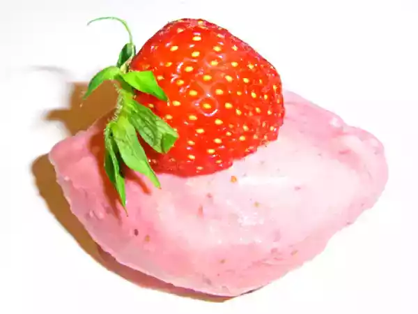 Rezept Erdbeerkulfi aus frischkäse