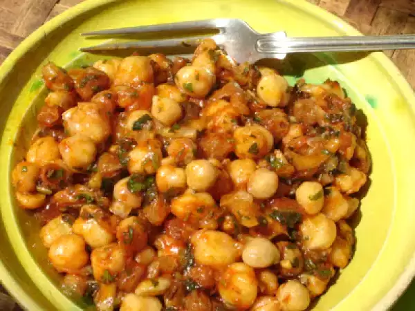 Rezept Landpartie mit kichererbsensalat