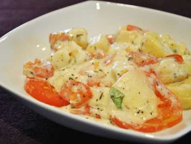Rezept Gnocchi-auflauf mit frischen tomaten & mozzarella