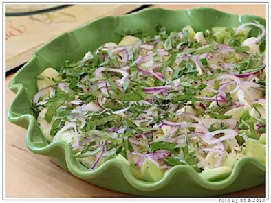 Rezept Melonen-mozzarella-salat