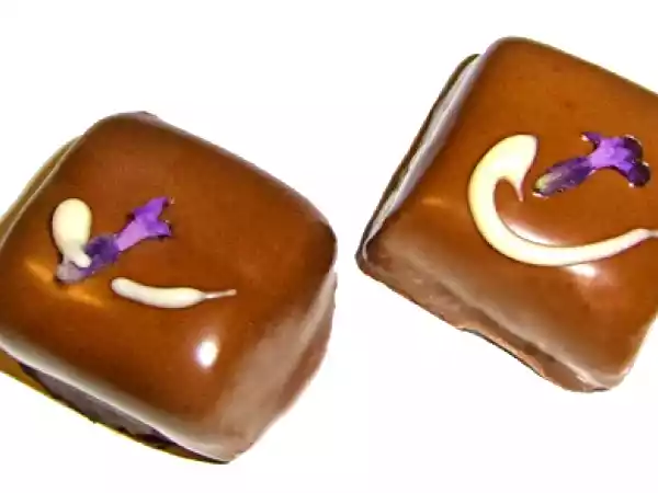 Rezept Marzipan-lavendel pralinen