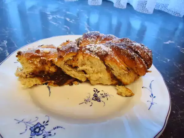 Rezept Schoko-marzipan-stern
