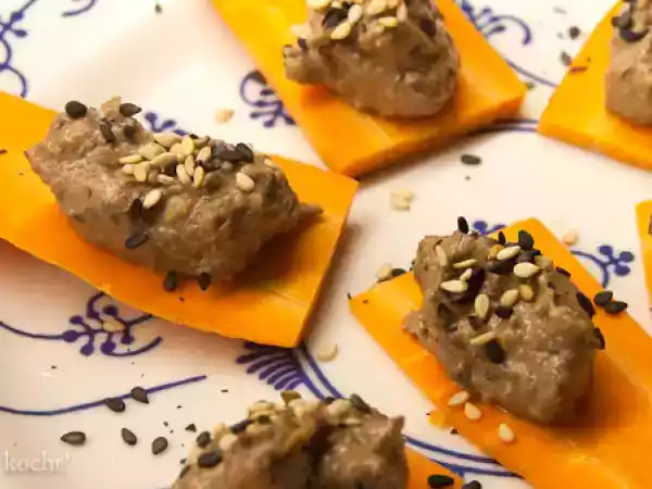 Rezept Belugalinsen-thymian aufstrich – natürlich vegan