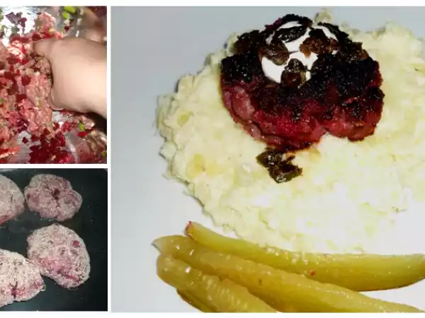 Rezept Schwedische küche: biff á la lindström