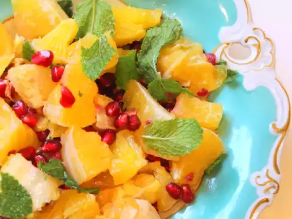 Rezept Orangensalat orientalisch