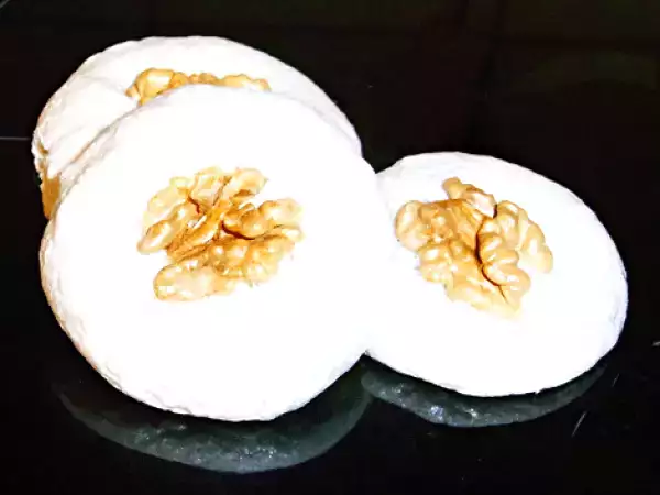 Rezept Walnuss baiser und verbessertes vegan-eiklar rezept