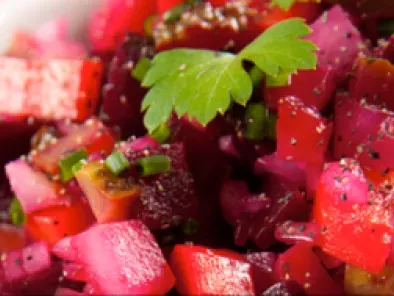 Rezept Rote beete salat drei zutaten