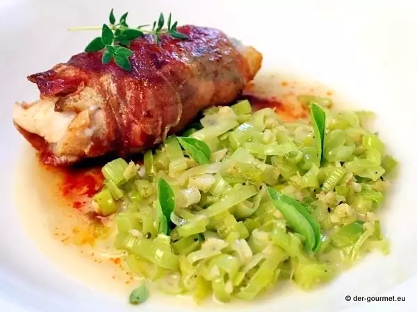 Rezept Steinbutt saltimbocca mit zitronen-anis-sauce