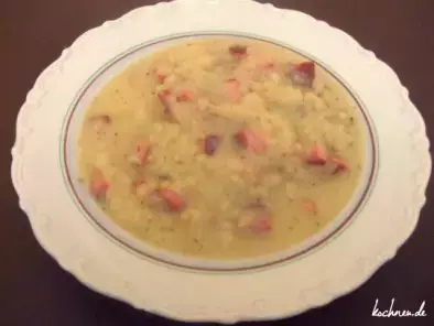 Rezept Rezept: kartoffelsuppe mit jagdwurst