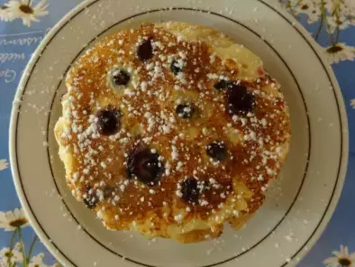 Rezept Pancakes mit schwarzbeeren