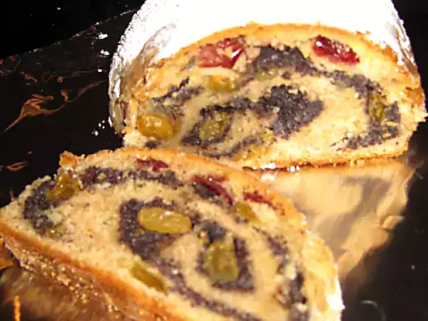 Rezept Mohnstollen - es geht auch ohne mohnback