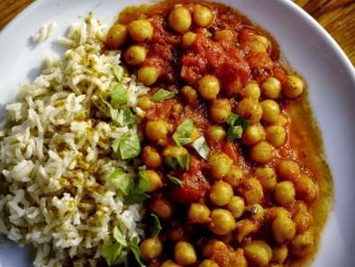 Rezept Chana masala - indisches kichererbsen-curry (v)