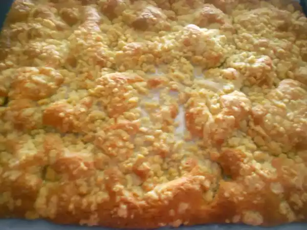 Rezept Locker, leichter streuselkuchen in nur 35 minuten